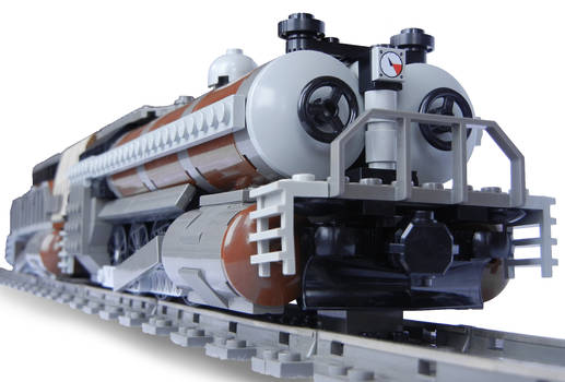 'Jormungandr' Double-Boiler Locomotive
