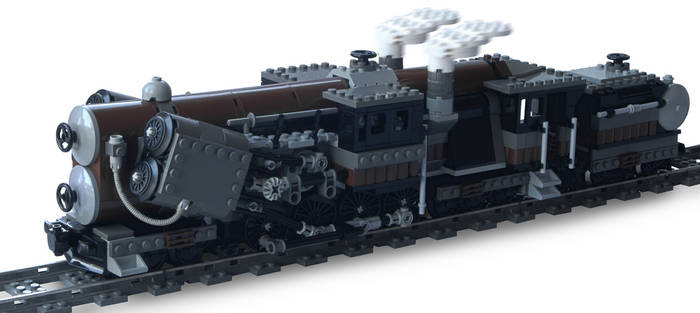 'Titan-Class' Double-Boiler Locomotive