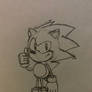 Sonic The Hedgehog (Junio style practixe)