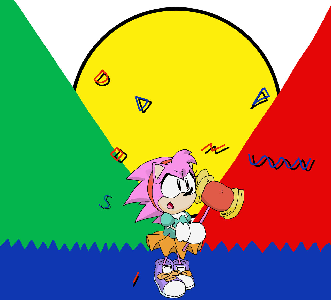 Amy Rose the Rascal (Fanart) by DistantDylan2391 on DeviantArt