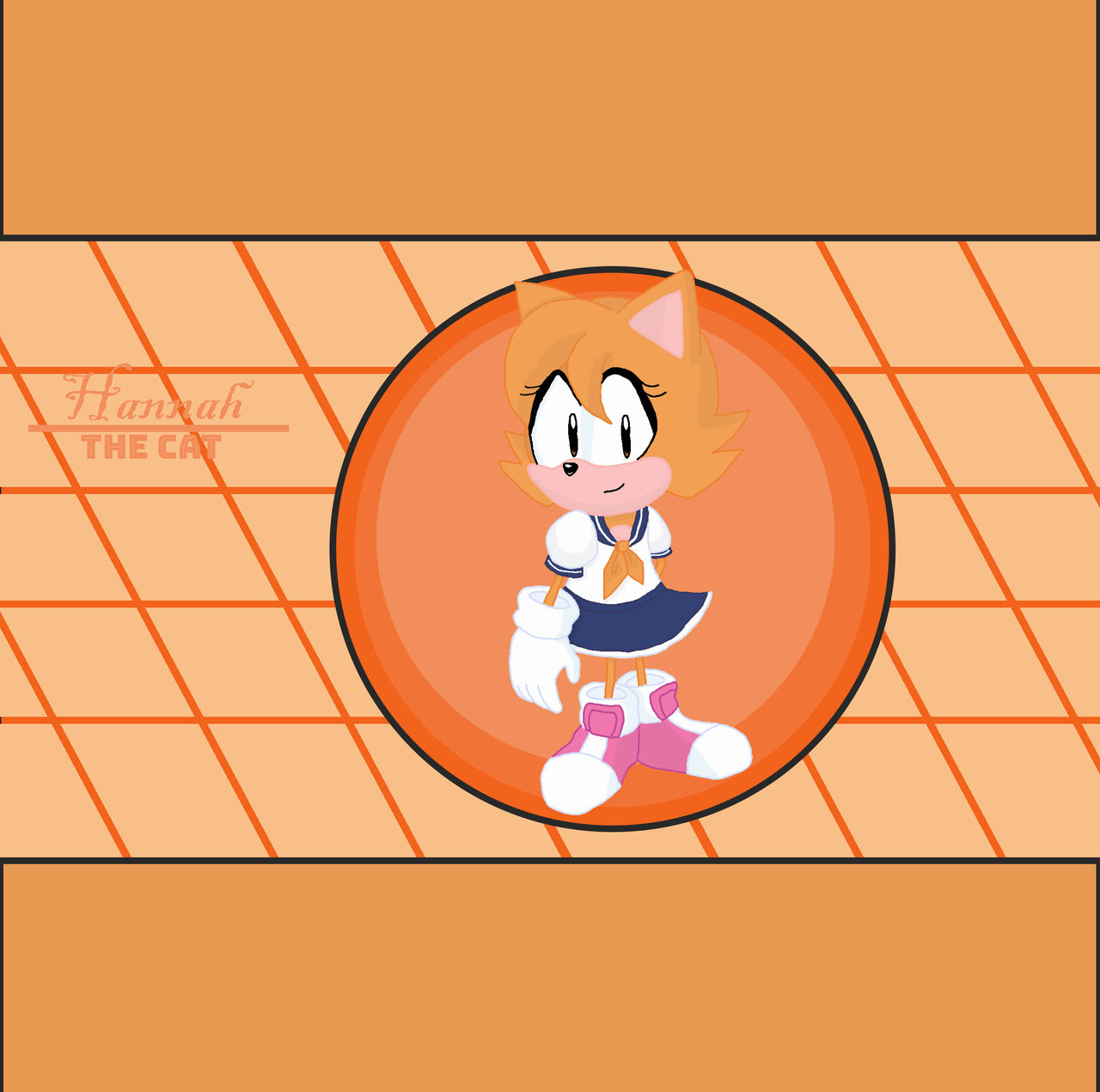 Hannah The Cat (Colored OC!) by DistantDylan2391 on DeviantArt