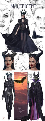 Maleficent-Concept Art-FanArt
