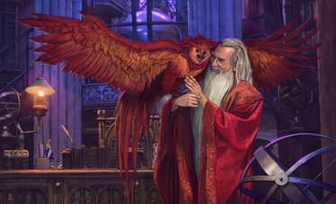 Albus Percival Wulfric Brian Dumbledore -FanArt