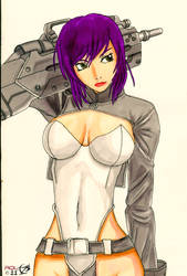 Motoko Kusanagi - Gift Art.