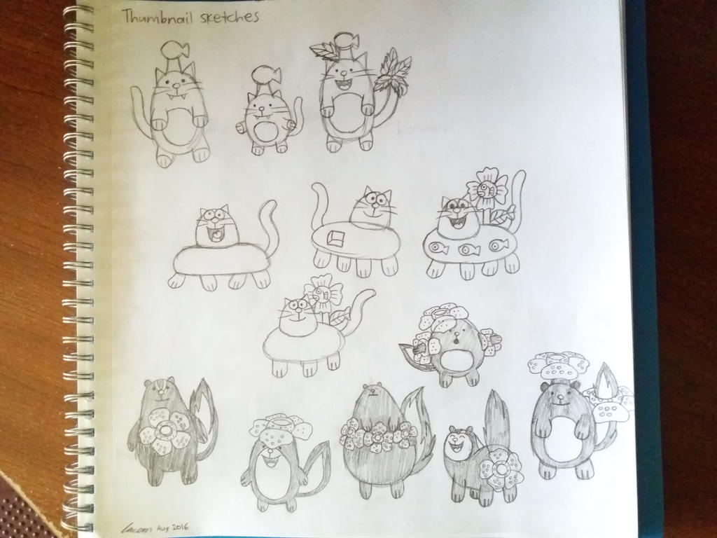 Character Thumbnail Sketches By Princessnuriman1 On Deviantart Character Thumbnail Sketches By Princessnuriman1 On Deviantart