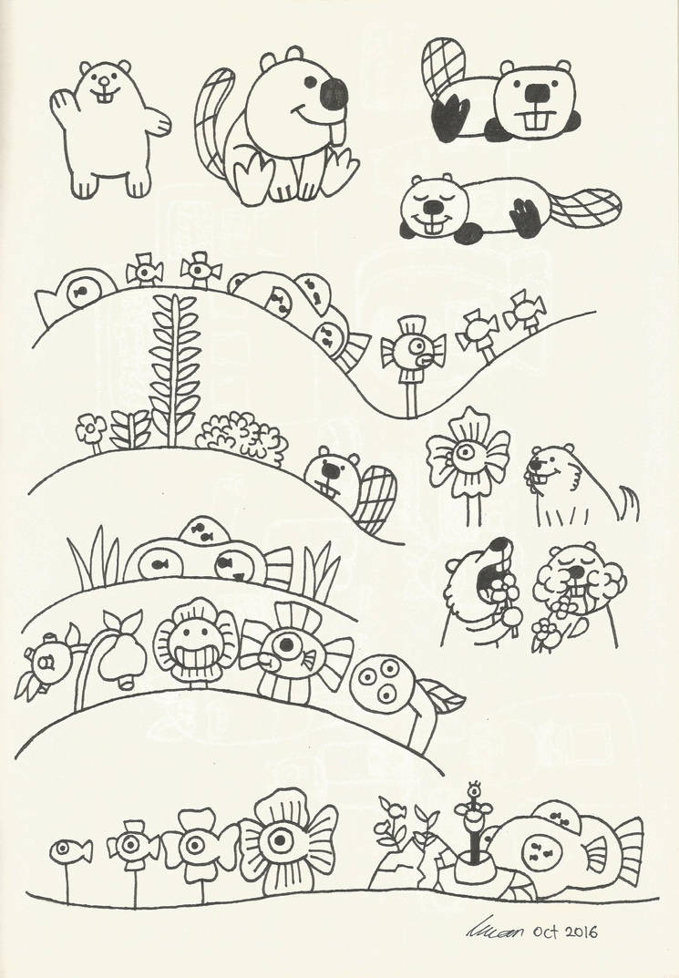 Outline Random Drawings by PrincessNurIman1 on DeviantArt