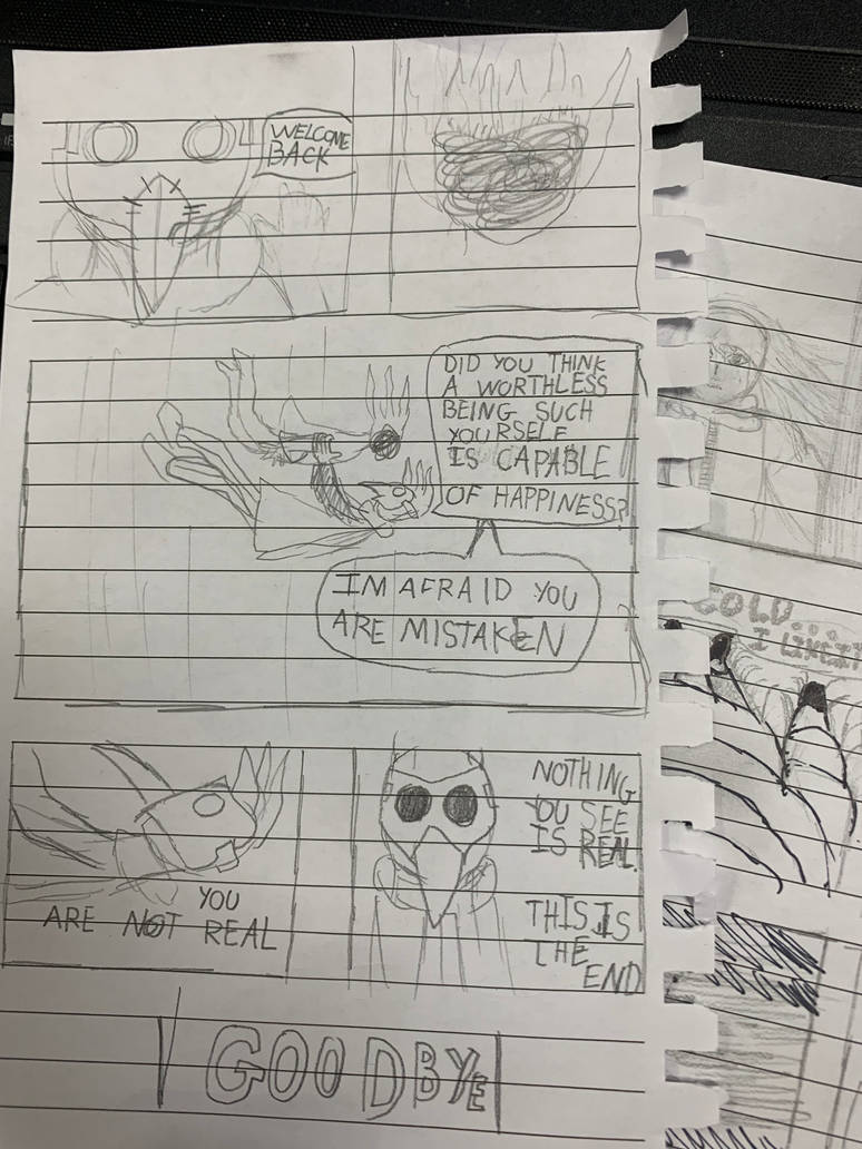 Comic page draft #6 (traditional) by strikestorm5 on DeviantArt