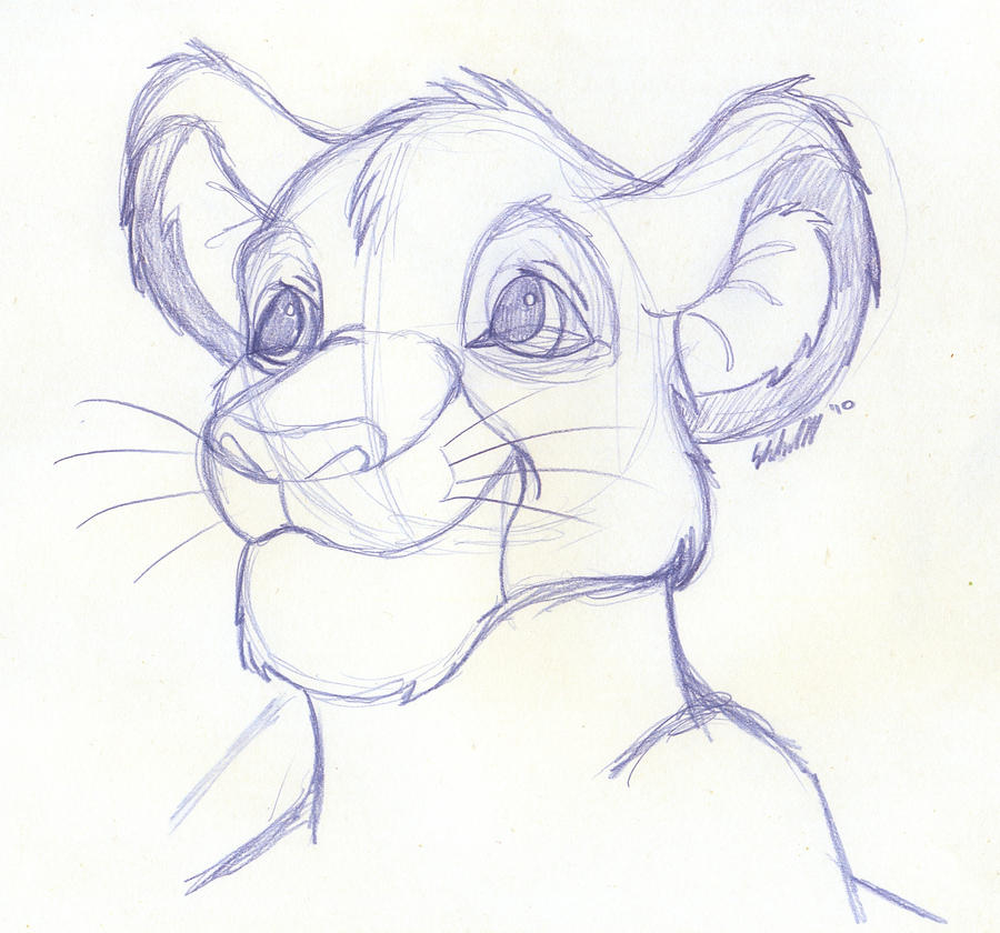 Simba Line Simba Line Art by KyleClone on DeviantArt