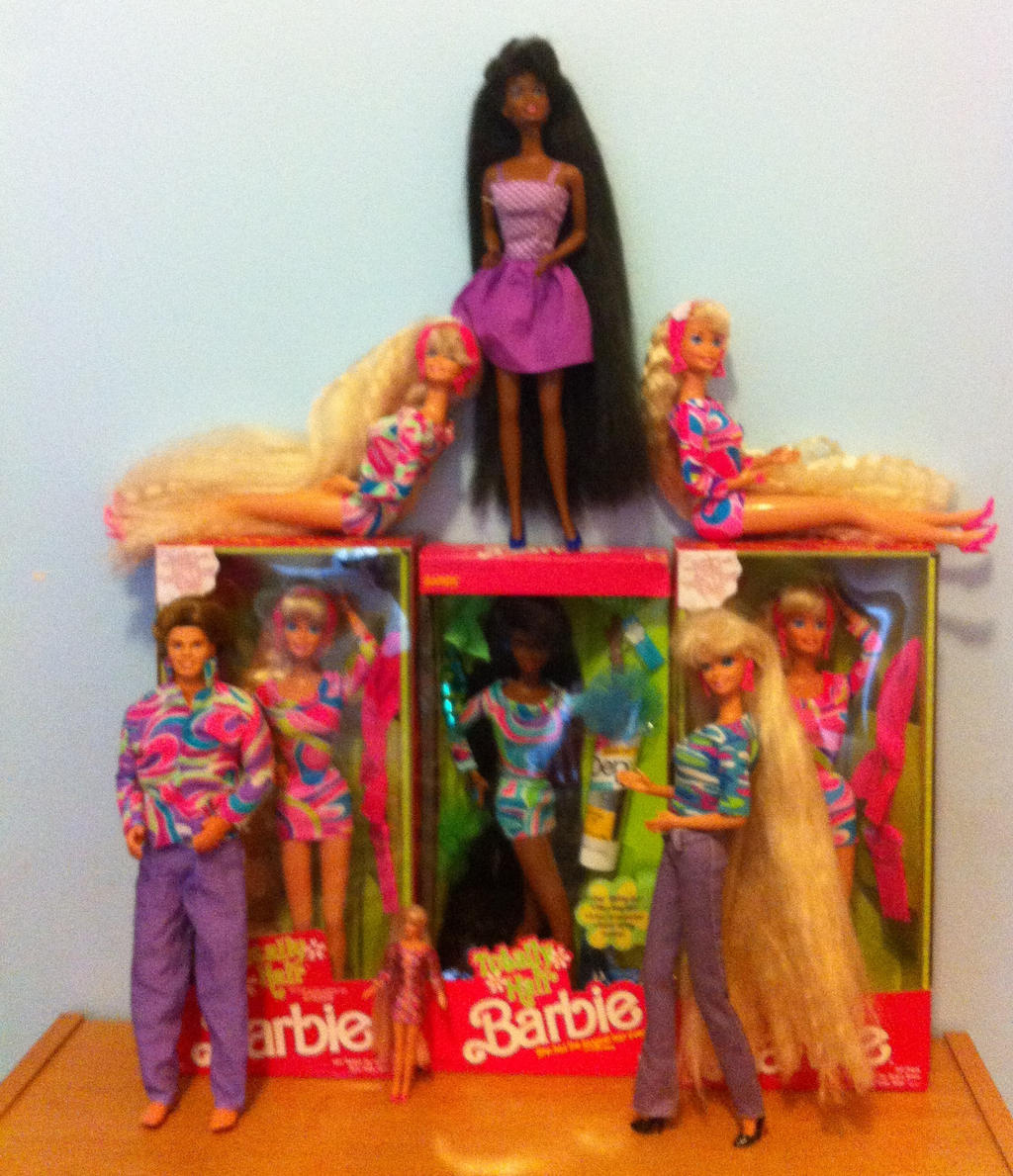 Totally Hair! Hair Barbie Collection by FurbyLover86 on DeviantArt Totally Hair! Hair Barbie Collection by FurbyLover86 on DeviantArt