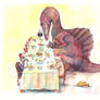 Dining with spinosaurus