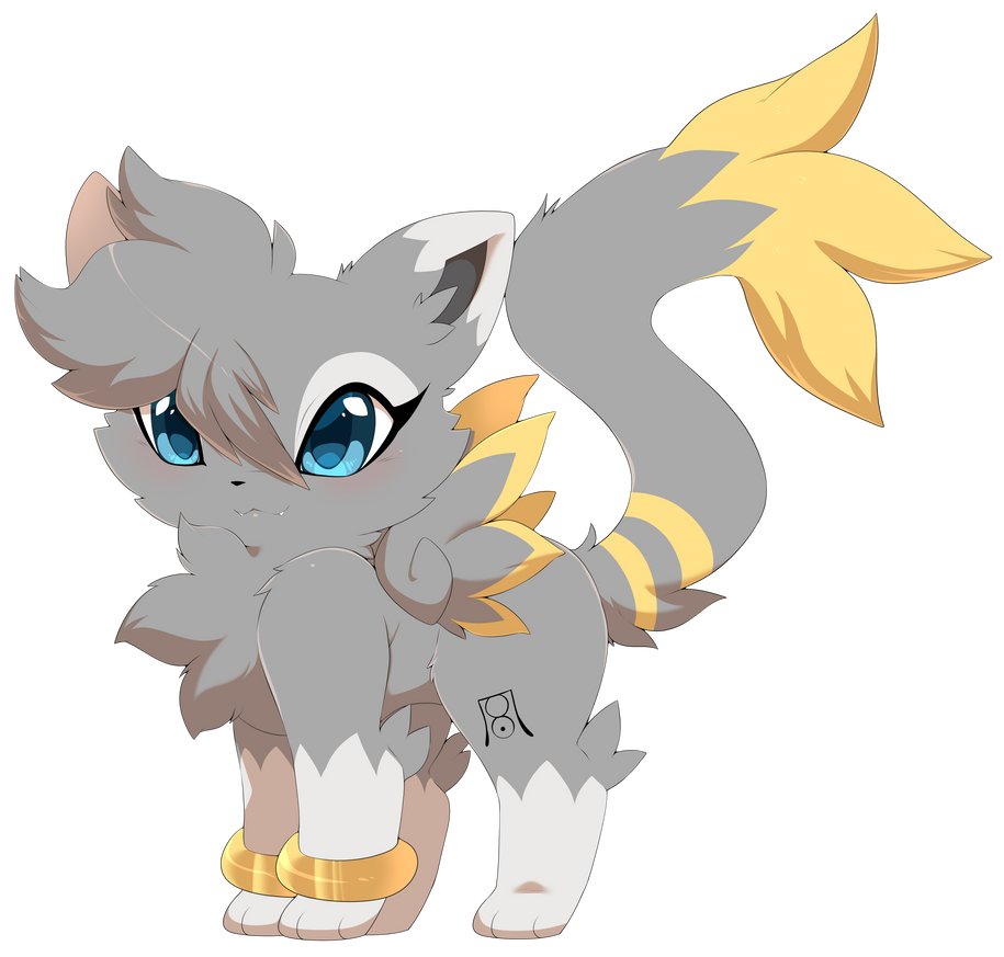 Raionmon by papilrux on DeviantArt