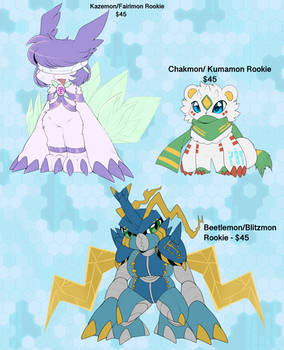 DIGIMON FRONTIER ADOPTS- CLOSED