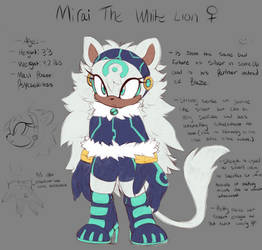 Mirai the White Lion