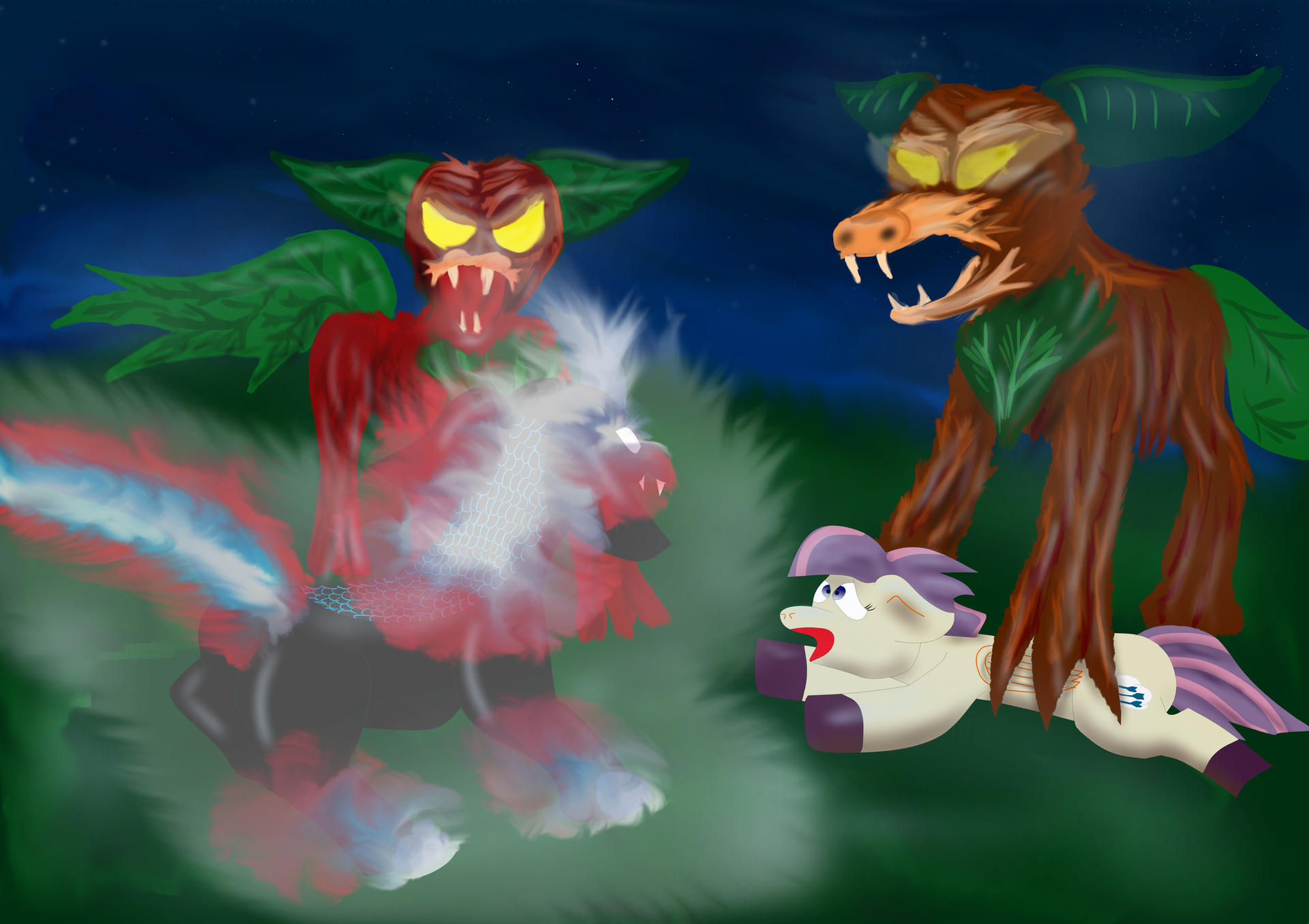 Monster Belding In Trapped Between Monsters by tbolt on DeviantArt