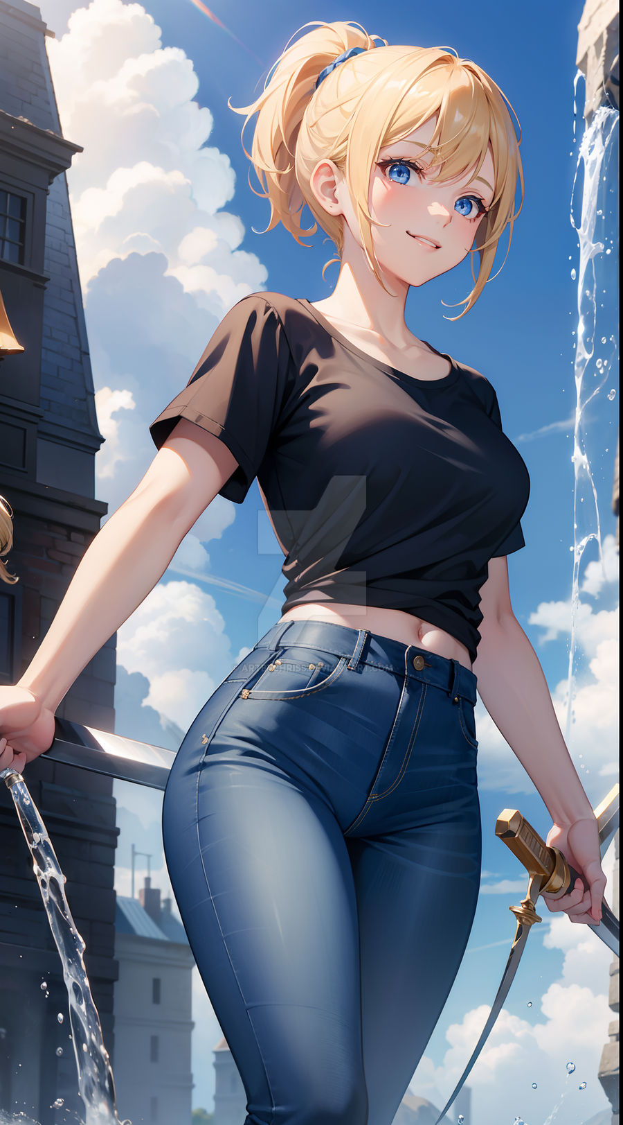 Cute Anime Girl By Artbychriss On Deviantart Cute Anime Girl By Artbychriss On Deviantart