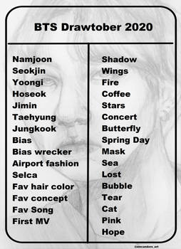 Bts Prompt Explore the Best Btsdrawtober Art | DeviantArt
