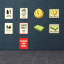 Sims 4 cc - Money/ATM sign wall decals