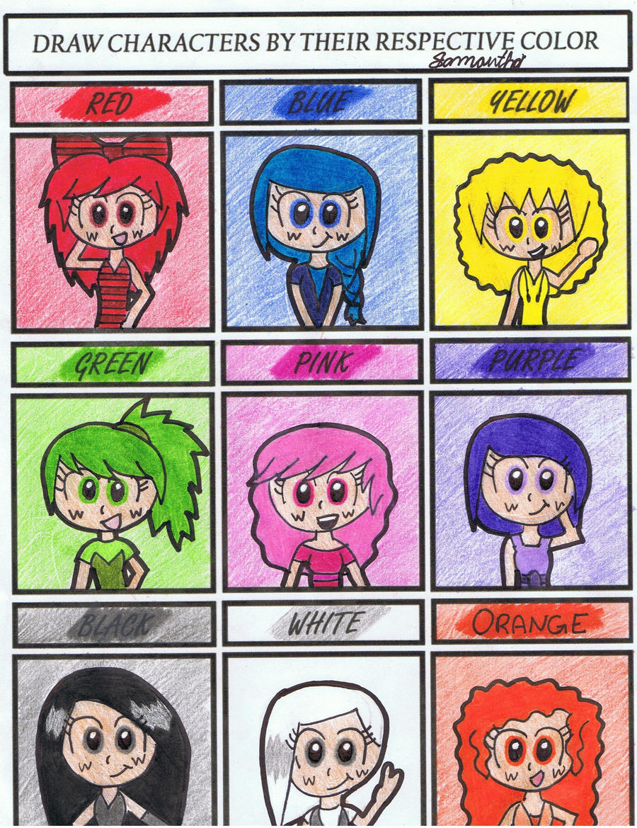 Colour Meme by sammygal99 on DeviantArt