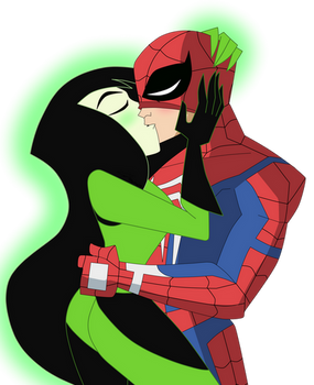 Commissioned: Spider-Man X Shego