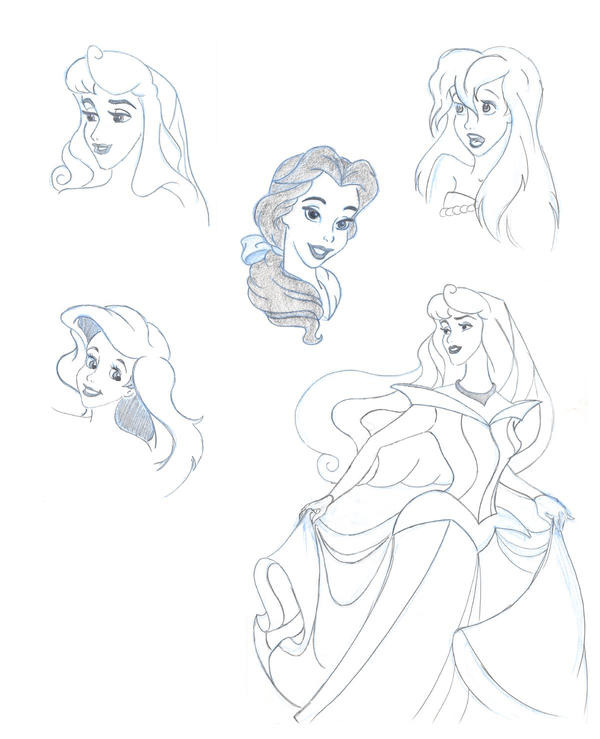 Disney SketchDump Vol 2