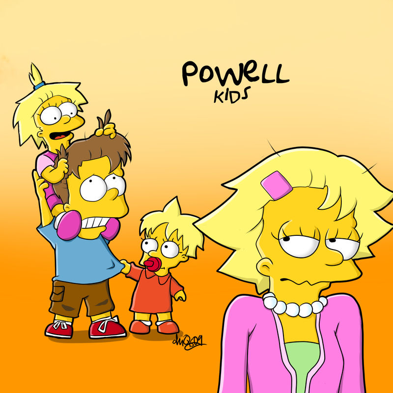 The Powell kids