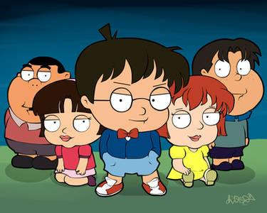 Detective Conan Family Guy