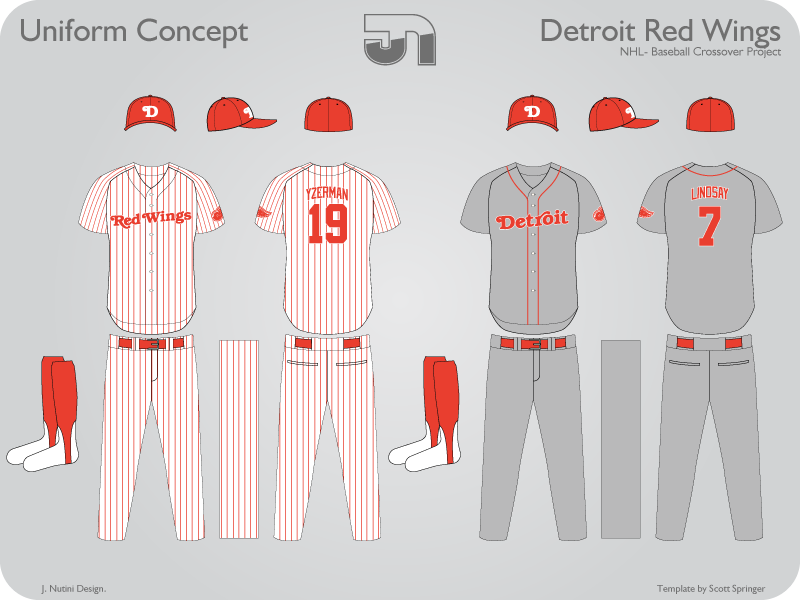 Detroit Red Wings Baseball