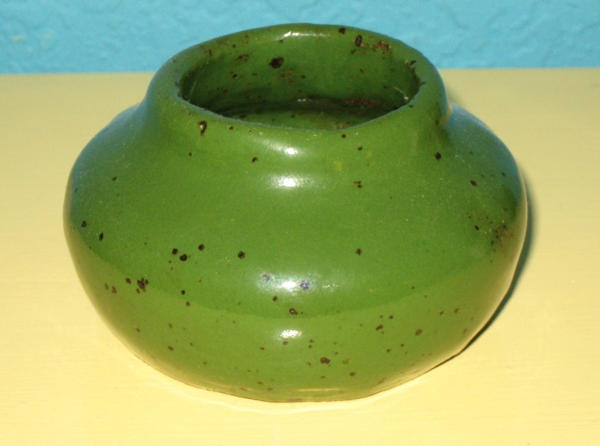 Green Ceramic Pot