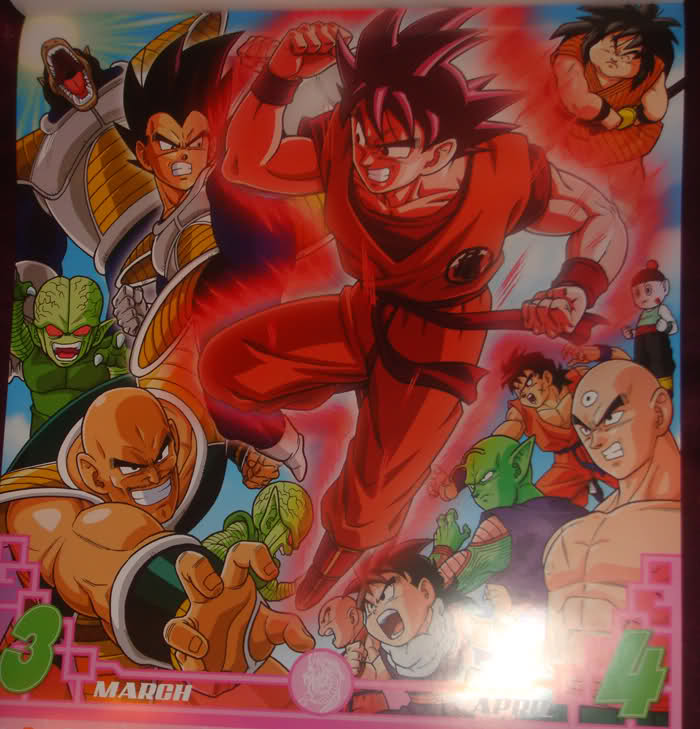 Dbz Calendar 2025
