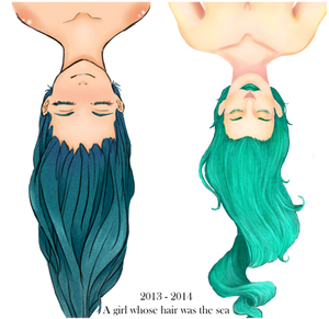 A girl whose hair was the sea: 2013 vs. 2014