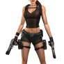Lara Croft TRU sticker