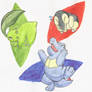 Starter Pokemon of Johto