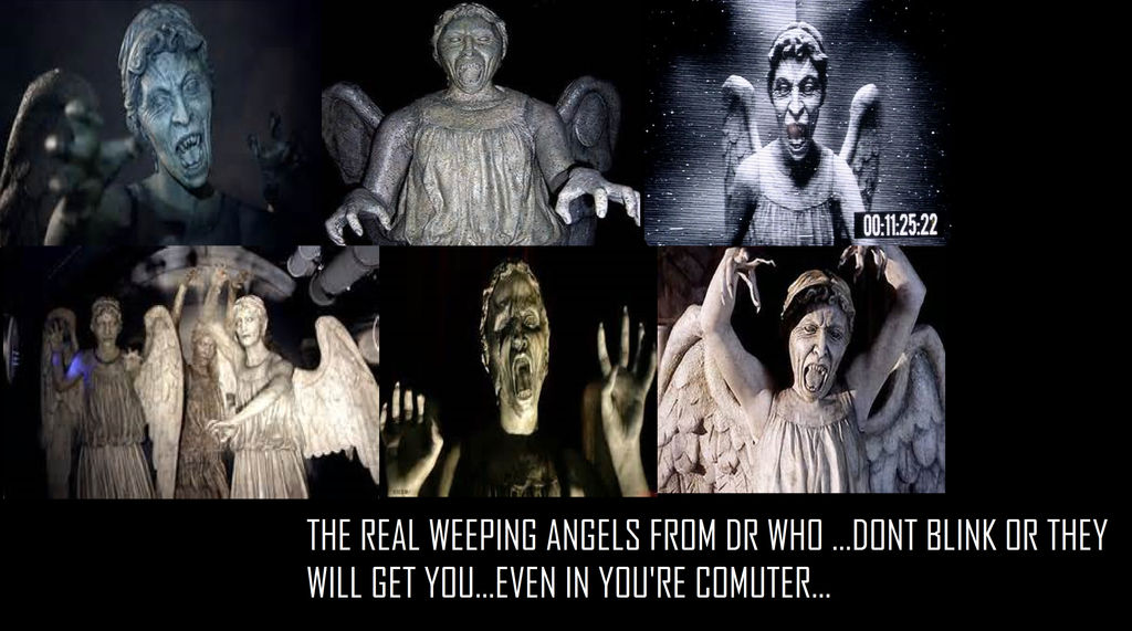 The Real Weeping Angels by CuteArt123 on DeviantArt