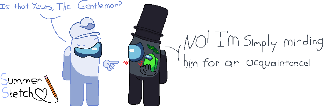 Among Us Logic - ''Is that yours?'' by Summer-Sketch-15 on DeviantArt