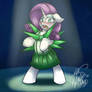 Rarity has Stage Fright!