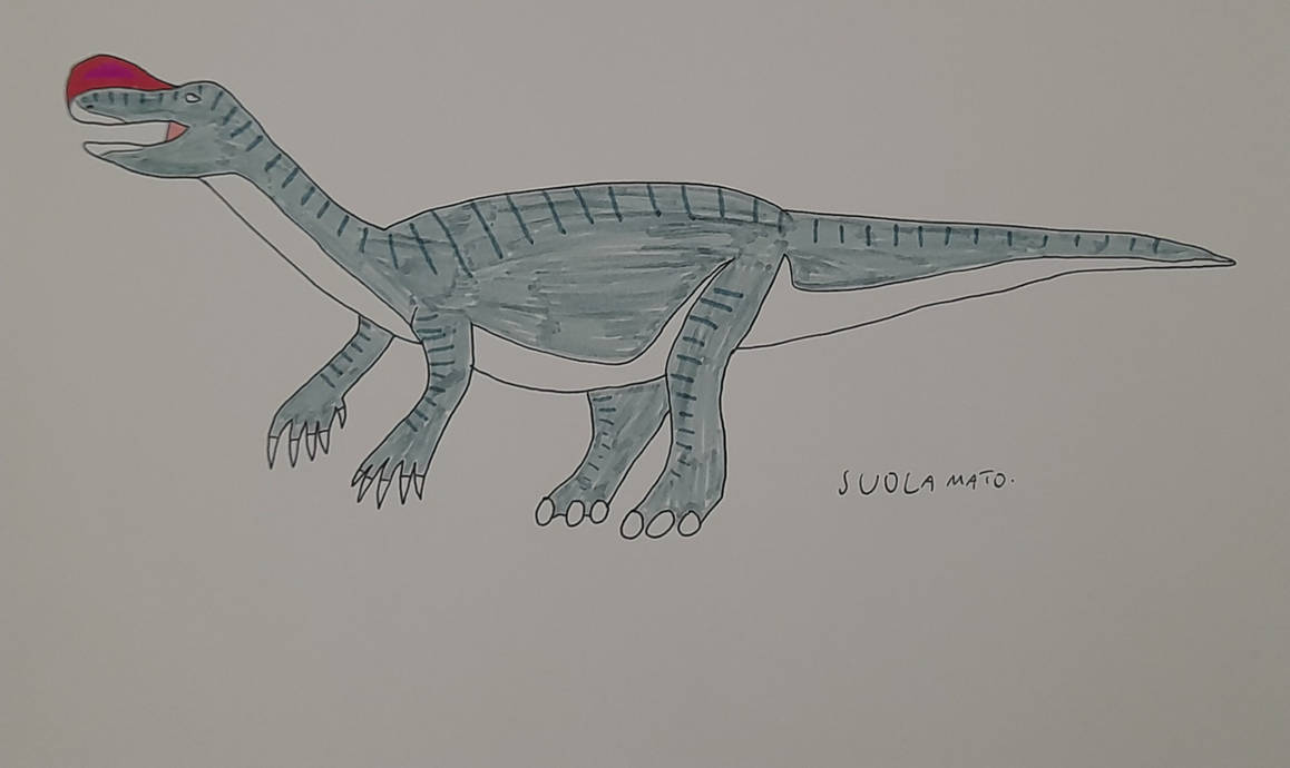 Muttataurus Muttaburrasaurus by Suolamato on DeviantArt