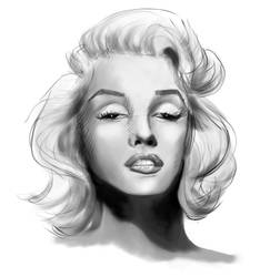 Marilyn sketch