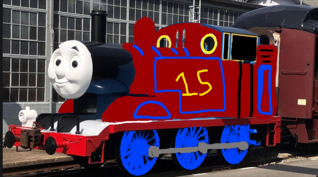 Georg Engine George The Red Engine At Day Out With Thomas! by Thomasandfriendsl on ...