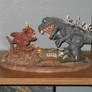 Godzilla Vs Baragon SD