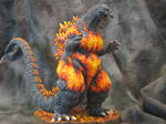 Burning Godzilla by Legrandzilla