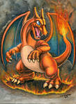 Fire Dragon Charizard by Legrandzilla