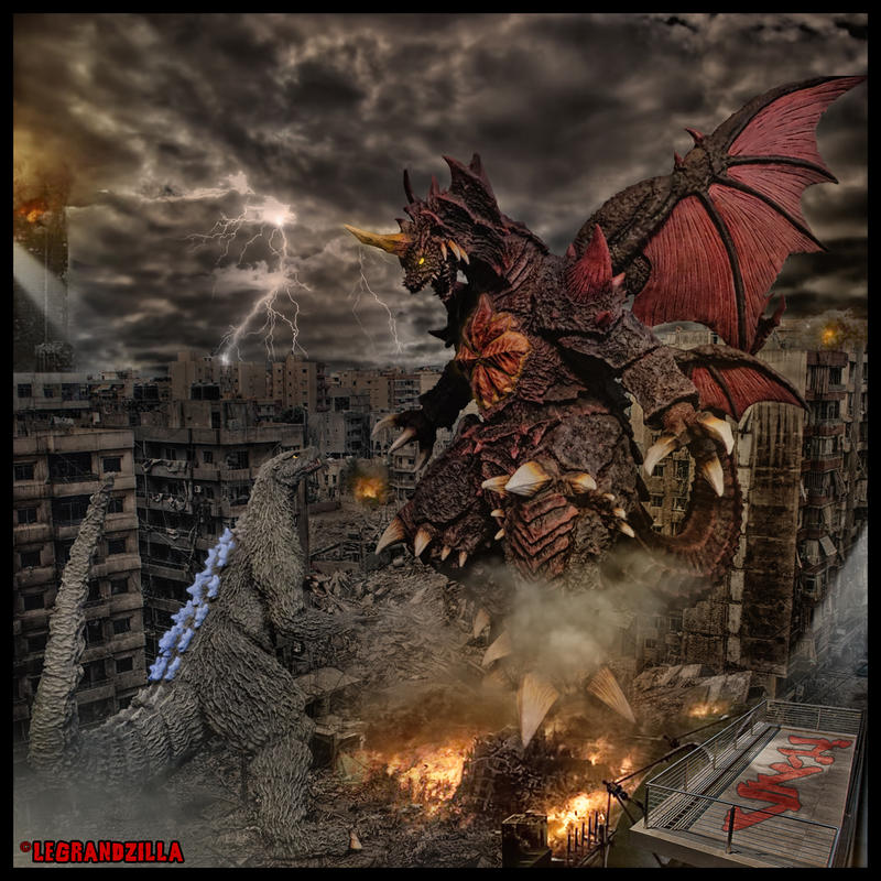 Godzilla Jr Vs Destroyah by Legrandzilla on DeviantArt.