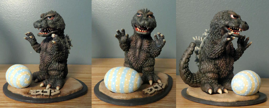 Ultra Ya Hobby Godzilla 64 Finished by Legrandzilla