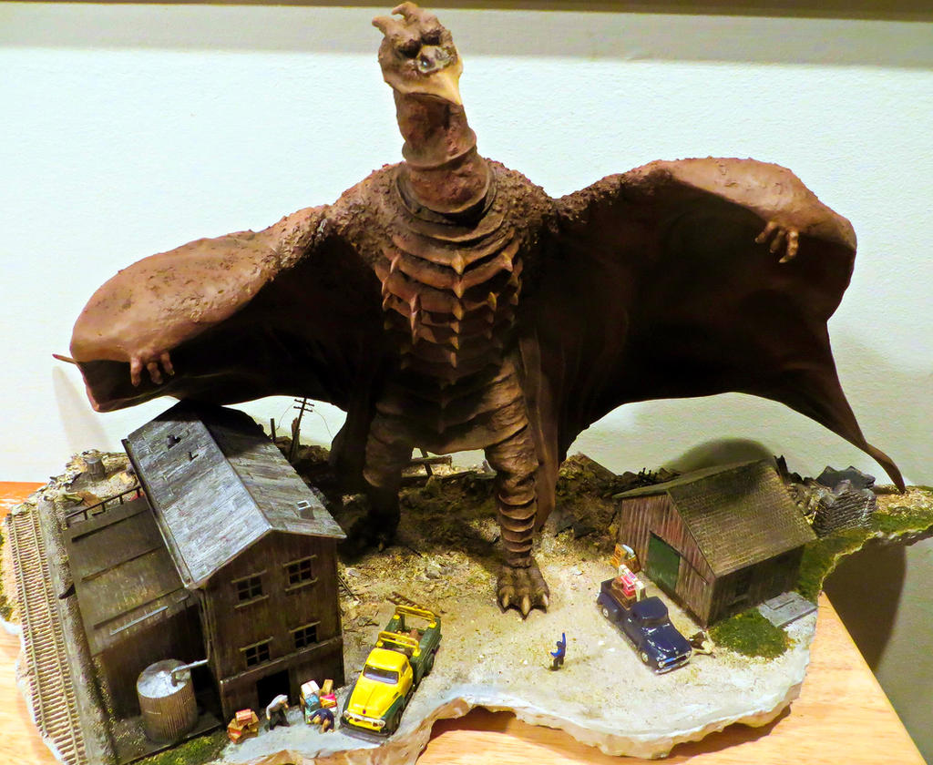 Custom Godzilla Ride Rodan Rodan 2 by Legrandzilla on DeviantArt