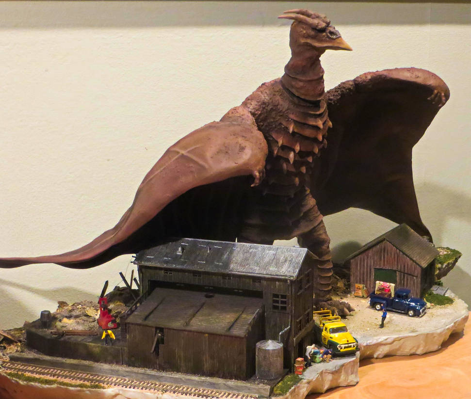 Rodan, Shadow of Death by Legrandzilla on DeviantArt