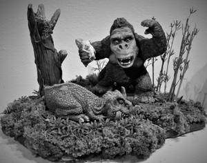 Mike Parks Kong Black and White