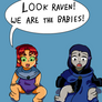 Raven and Starfire Aftermath