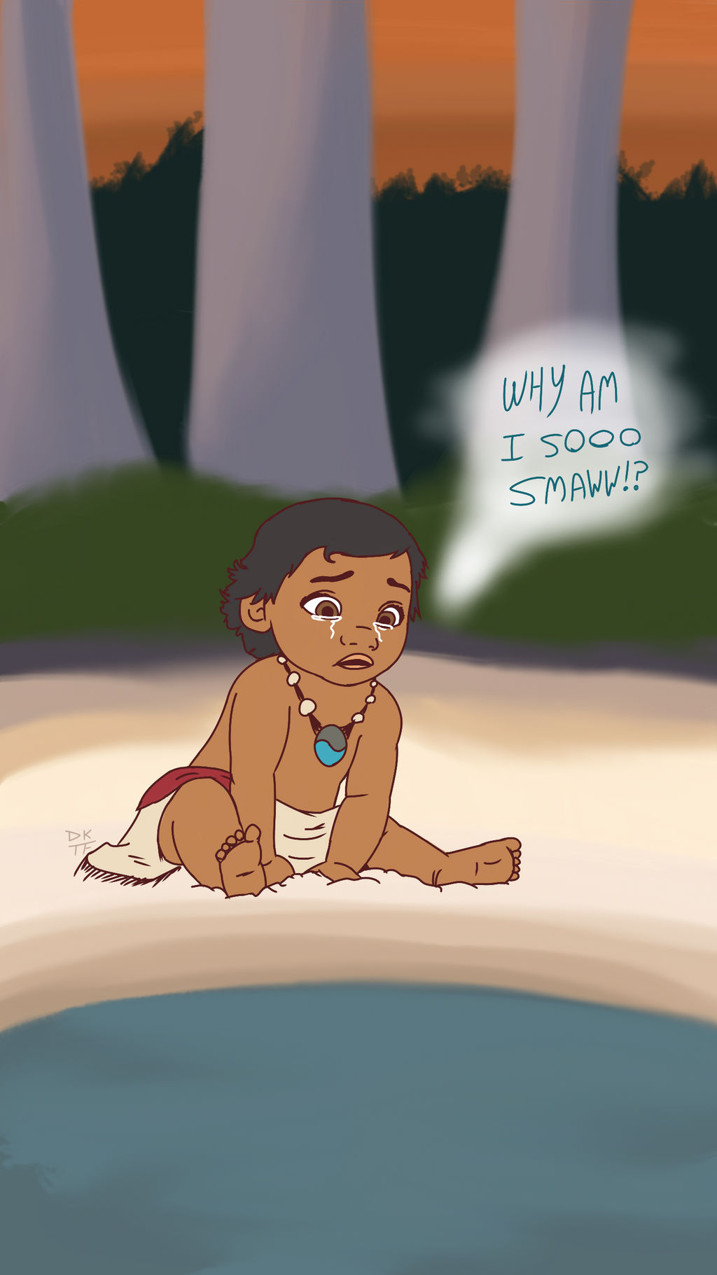 Moana finds the fountain of youth