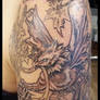 Details of the griffin.