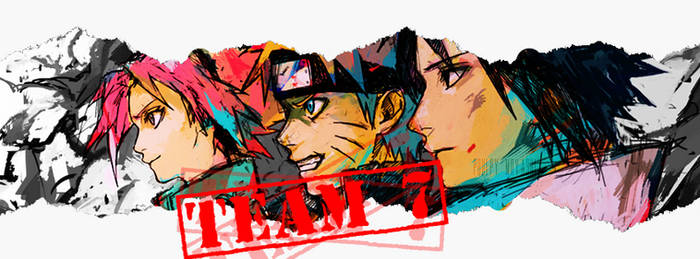 Team Seven Naruto Shippuden [Facebook cover]